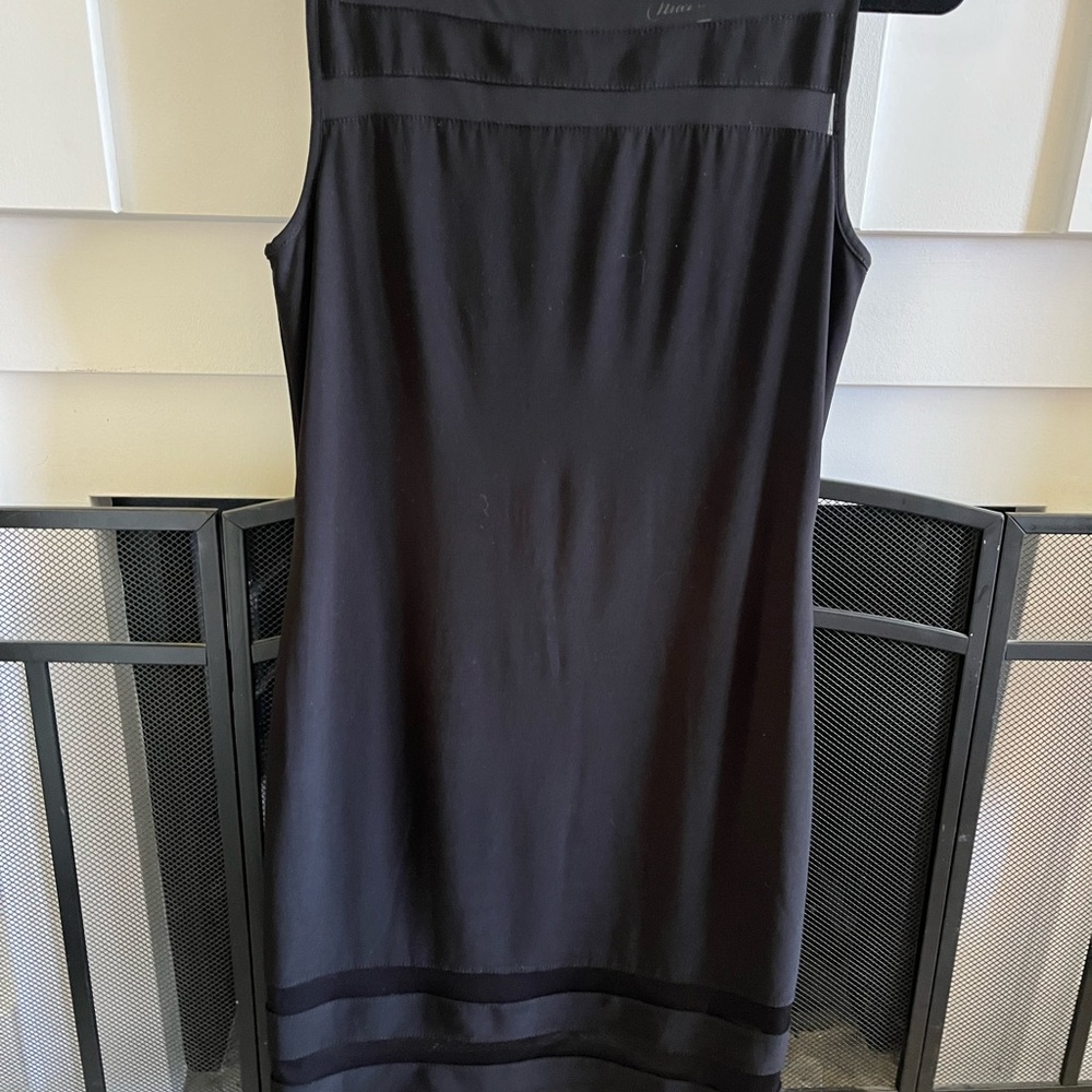 Elegant Black Sleeveless Dress, size 10